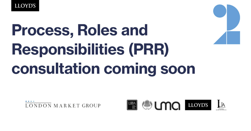 LloydsofLondon's tweet photo. Process, Roles and Responsibilities (PRR) consultation coming soon 🔜

Who will do what and when in the new digital placement process? Share feedback on the LMG Data Council's recommendations through your organisation's point of contact from 2 February.

#BlueprintTwo @LondonLMG