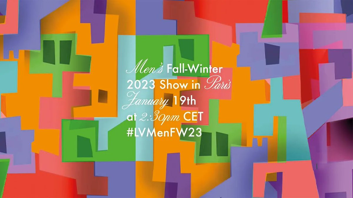 AEGILI (@aegiliapp) on Twitter photo Louis Vuitton will present the Men’s Fall-Winter 2023 Collection Paris on Jan 19th at 8:30 am ET ( Livestream 🔗 at aegili.com ) <a href="/LouisVuitton/">Louis Vuitton</a> #LouisVuitton #LVxYayoiKusama #YayoiKusama Louis Vuitton will present the Men’s Fall-Winter 2023 Collection Paris on Jan 19th at 8:30 am ET ( Livestream 🔗 at aegili.com ) <a href="/LouisVuitton/">Louis Vuitton</a> #LouisVuitton #LVxYayoiKusama #YayoiKusama