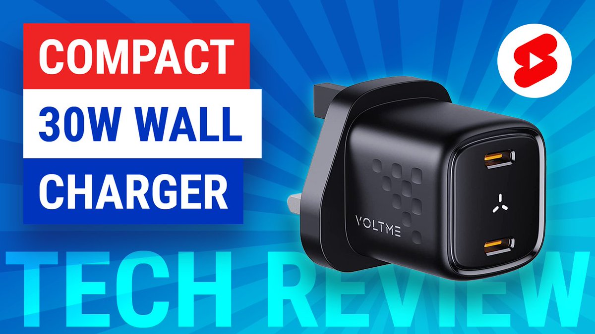 CarPlayLife's tweet photo. #Voltme #30W Dual USB-C Wall #Charger #Short #Review - https://t.co/2t0lrsqPdY #Plug #Video #WallAdapter #WallCharger https://t.co/oEVQ9kegYs