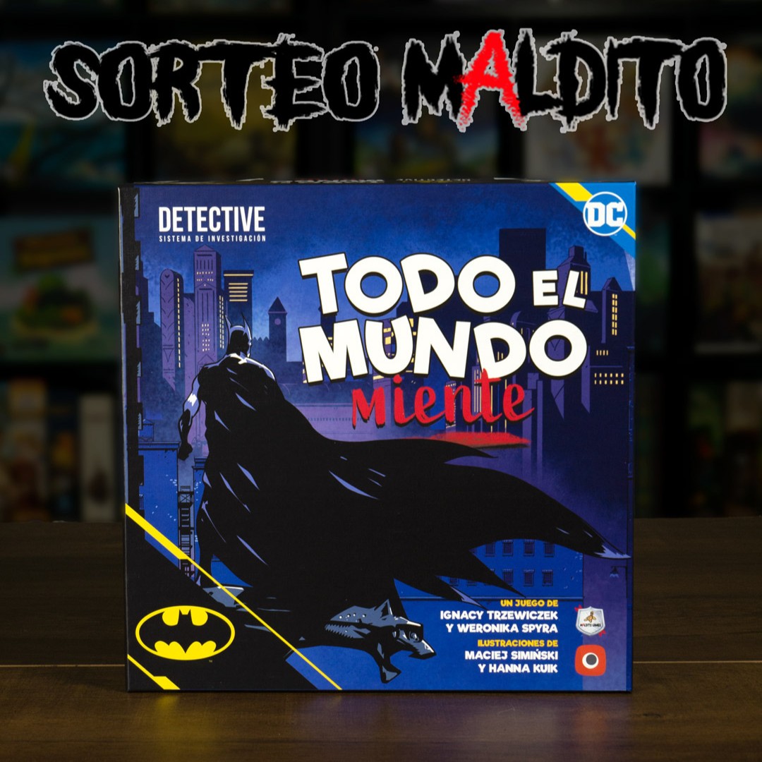 Maldito Games (@MalditoGamesES) on Twitter photo 2023-01-18 15:01:13 🔴SORTEO🔴 Con motivo del lanzamiento de Todo el mundo miente os proponemos un nuevo #sorteomaldito !!🎉🎉 Para participar debéis: 🔺Sigue la cuenta @MalditoGamesES 🔺Retwittear 🔺Menciona 3 personas con las que jugarías El ganador/a se anunciará el 24/01/23 ¡Mucha suerte! 🔴SORTEO🔴 Con motivo del lanzamiento de Todo el mundo miente os proponemos un nuevo #sorteomaldito !!🎉🎉 Para participar debéis: 🔺Sigue la cuenta @MalditoGamesES 🔺Retwittear 🔺Menciona 3 personas con las que jugarías El ganador/a se anunciará el 24/01/23 ¡Mucha suerte!