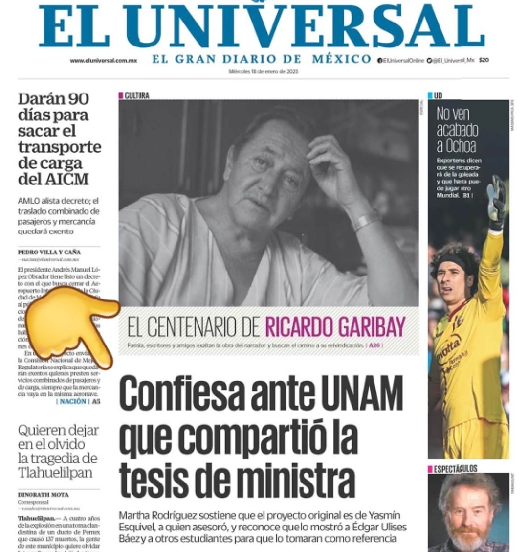 catrina_nortena's tweet photo. 🚨 Se cae la mentira de #LordMontajes sobre la Ministra @YasminEsquivel_ 

Martha Rodríguez, quien asesoró a la ministra, confirma en una CARTA a la #UNAM, que la tesis de la ministra es la origina y que ella la compartió con Édgar Ulises. Por eso no le pueden quitar el título... https://t.co/tHCRXsLWzA