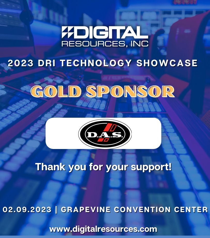 digiknowdri's tweet image. Introducing more of our 2023 DRI Technology Showcase GOLD 🏆 Sponsorships! ⁠
⁠
We can&apos;t wait to see everyone at our Showcase at the Grapevine Convention Center on February 09, 2023 ⁠
⁠
#technologyshowcase #grapevinetx #grapevine #conventioncenter #digiknowdri
