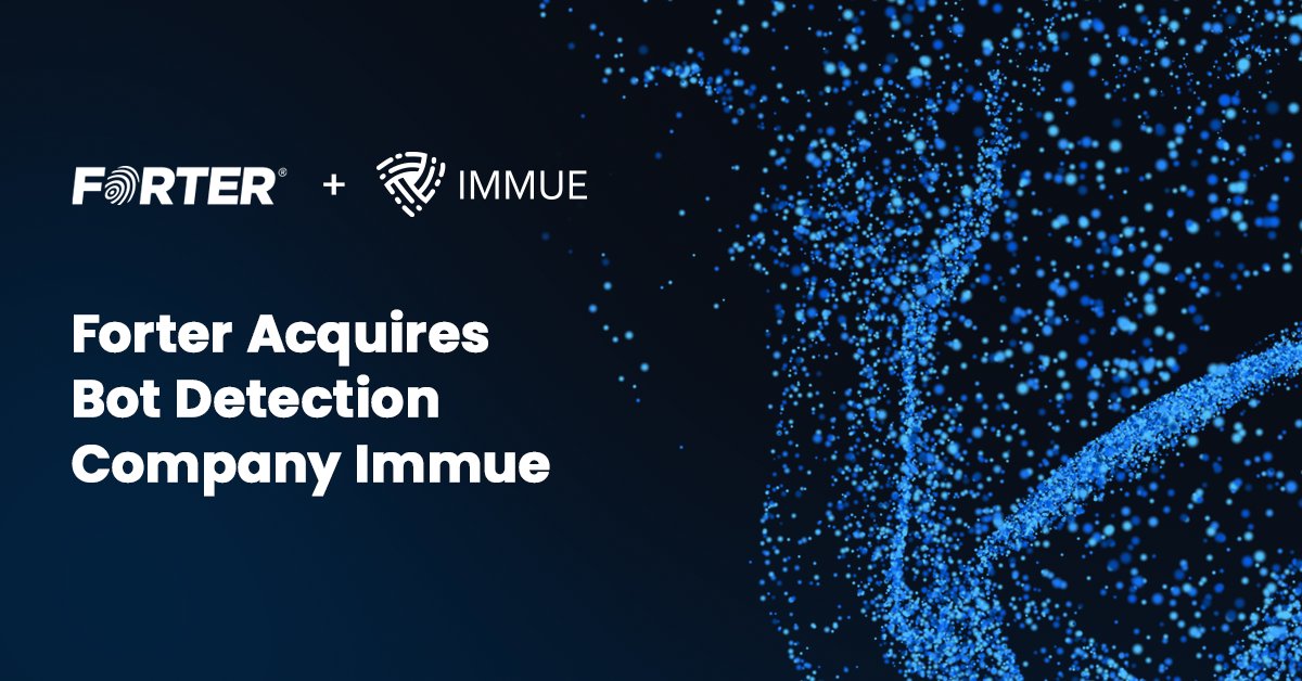 ForterGlobal's tweet photo. It's an exciting day at Forter! With Immue, we'll enhance our bot detection capabilities to address the surge of attacks – ultimately improving customer experience and protecting the bottom line. https://t.co/xdpchYZKml https://t.co/5TvFjUiQSQ