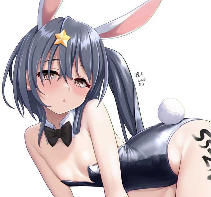 バニースキャンプ(2時間オーバー) #艦これ #艦これ版深夜の真剣お絵描き60分一本勝負#艦これ版真剣お絵描き60分一本勝負_20230118 