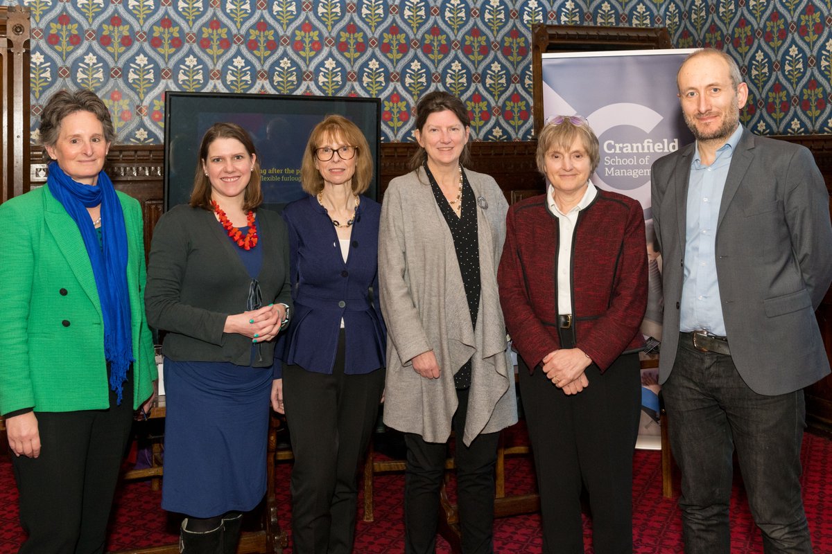 CranfieldUni's tweet photo. Great to launch our flexible furlough research this morning in Parliament - an important conversation around the impact part-time work can have on the economy @joswinson @womenworkappg @cranfield_cww @cranfieldmngmt 

Read the full report here 👇
https://t.co/BbxaN4yTtj https://t.co/SKdRu2JmBd