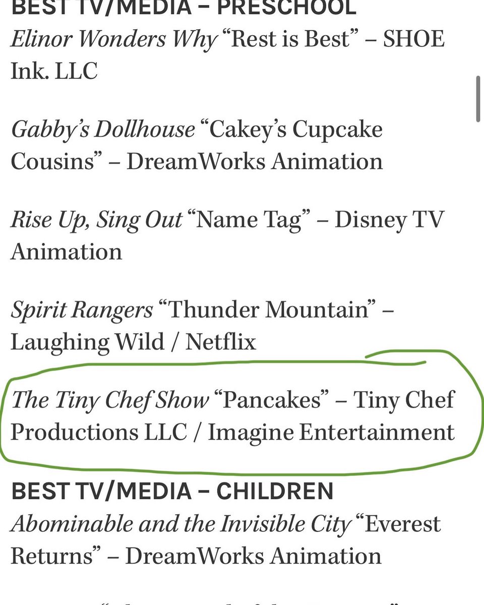 thetinychefshow's tweet image. Did you all see the news!?!! Cheffys cooking show is nominated for an Annie Award for best preschool show!! #tinychef