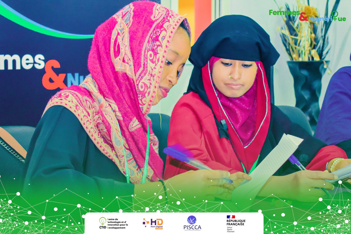 DjiboutiTechHub's tweet photo. 🆕⚙️Ce Bootcamp s’inscrit dans les activités initiées dans le cadre du projet «Promouvoir l’autonomisation des jeunes filles&amp;femmes dans l'économie numérique à Djibouti" en partenariat avec @FranceaDjibouti et l'IFD 
#Djibouti #Entrepreneuriat #womenempowerment  #Digital #Tech253 https://t.co/ThkDfYF2o8