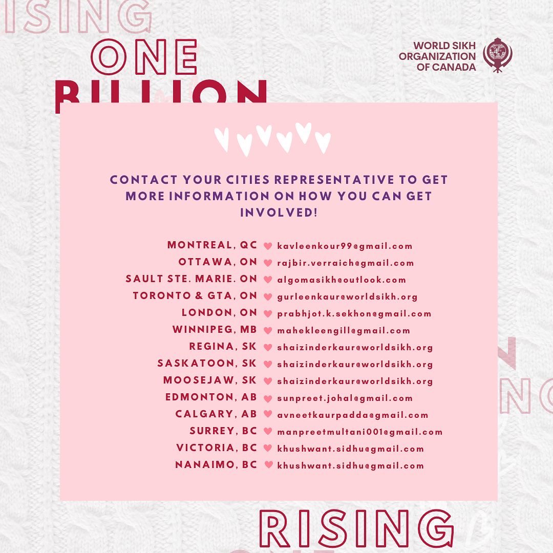 This Valentines Day, give the gift of a care package to survivors of abuse in 14 cities across 🇨🇦.

Each year, the WSO prepares and delivers thousands of care packages to women shelters. 

Please email your local city representative to get involved or donate.

#1billionrising