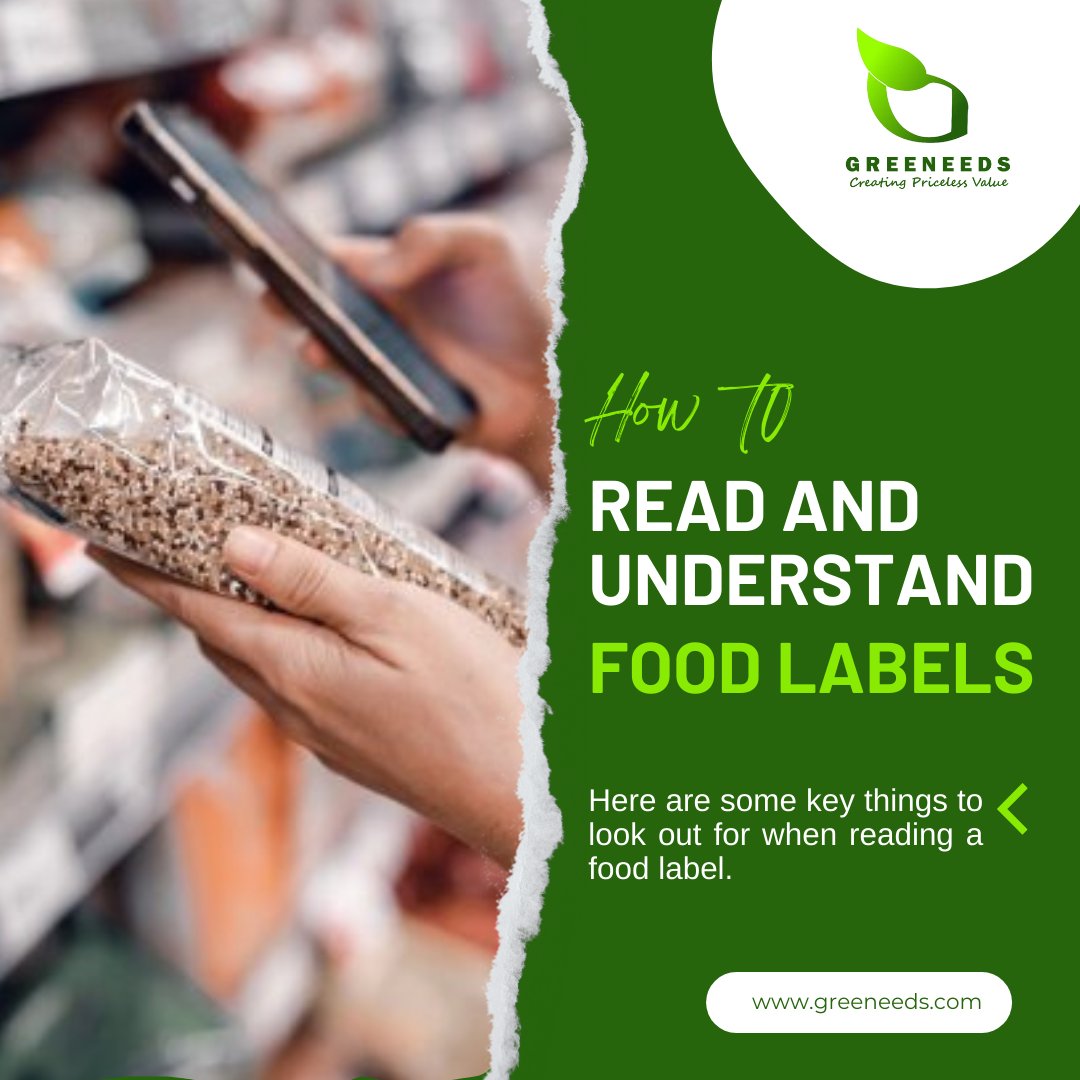 Greeneeds_'s tweet photo. By taking the time to read and understand food labels, you can make more informed decisions about the foods you eat and how they may impact your health.
Click on the link in our bio to read this blog post.
#greeneeds #foodsecurity #foodlabels #lekkionlinefood https://t.co/5joPQ1xevr