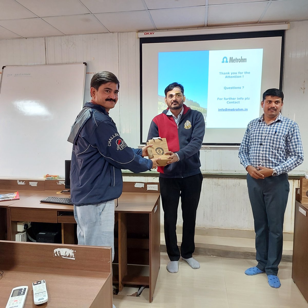 Glimpse of Day-3 activities of Hands-on training program on "Analytical techniques" at <a href="/gujvidyapith/">GujaratVidyapith</a>. Jointly organized by <a href="/gbrc_gujarat/">GBRC</a> &amp; <a href="/gujvidyapith/">GujaratVidyapith</a>. Sponsored by <a href="/gsbtm/">Gujarat State Biotechnology Mission</a>. 

<a href="/vnehra/">Vijay Nehra</a>
<a href="/ChaitanyaGJoshi/">Chaitanya Joshi</a>
<a href="/dstGujarat/">Department of Science & Technology, Gujarat</a>
<a href="/gsbtm/">Gujarat State Biotechnology Mission</a>

#kaushalya #Training