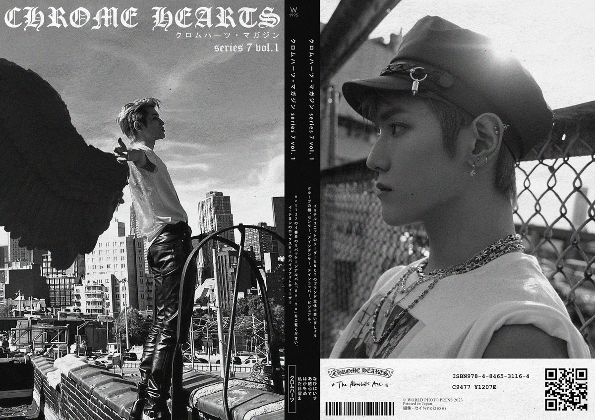 SCYENIDE's tweet photo. #TAEYONG for CHROME HEARTS https://t.co/cKrZcmqamQ