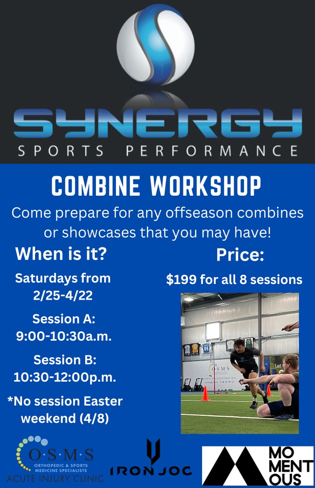 Be prepared! Synergy Sports Performance will get you there!