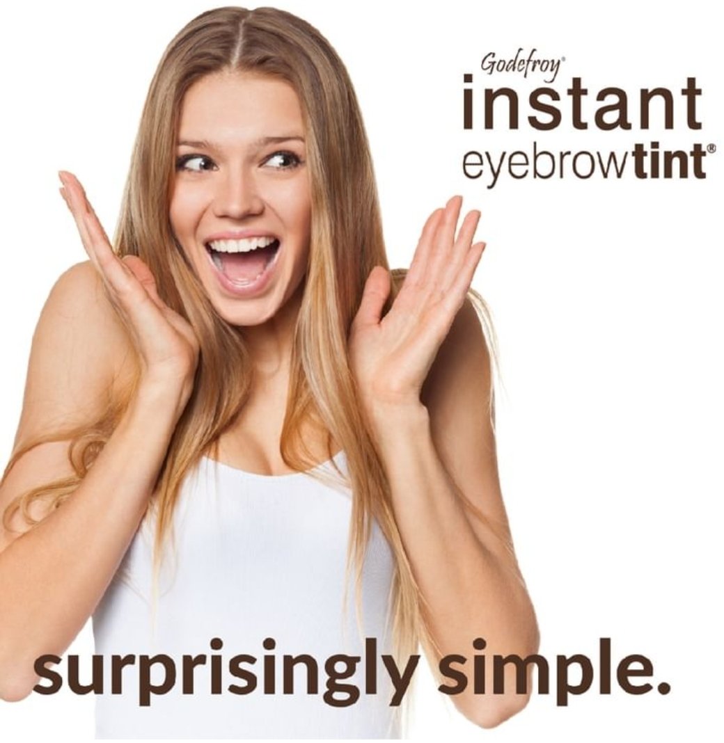 #godefroybeauty making life simple.  #brows #makeup #browtint