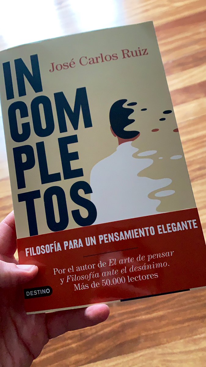 Deseando hincar el diente a una segura nueva maravilla de <a href="/srjosekarlos/">José Carlos Ruiz (filosofía)</a> #incompletos