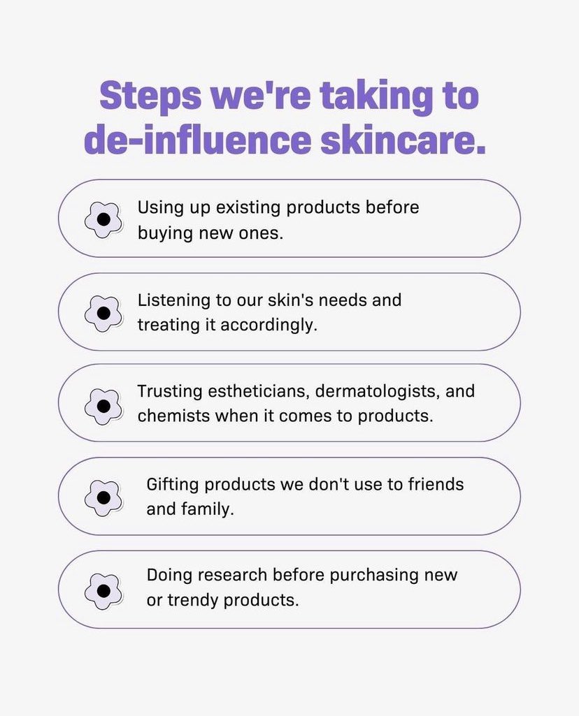 Is anyone else extremely tired of new, trendy products constantly being pushed onto us on social media? 2022 was the year of influencer marketing and overconsumption, 2023 is the year we cut out the B.S. Overconsumption is out, Stripped Back Skincare is in.