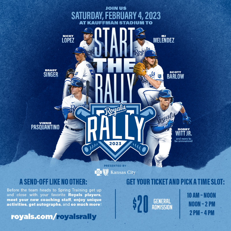 Kansas City Royals on X: Royals Rally general admission tickets are now  available to the public. / X