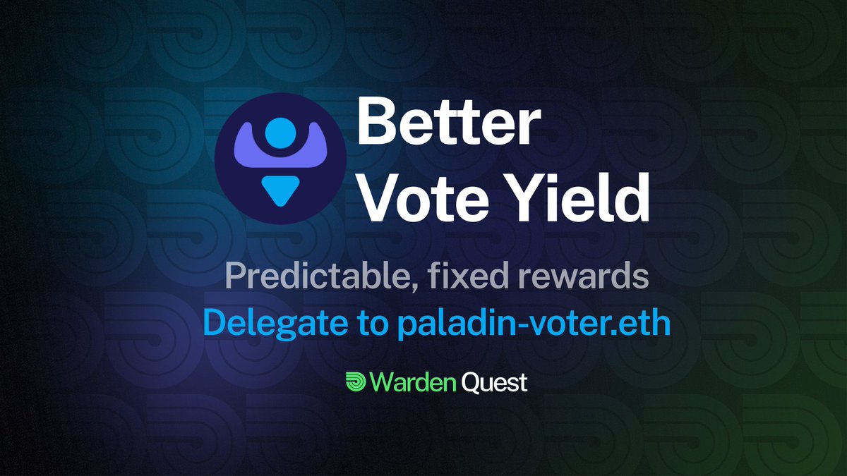 Mithras Labs (Prev. Paladin Vote) tweet media