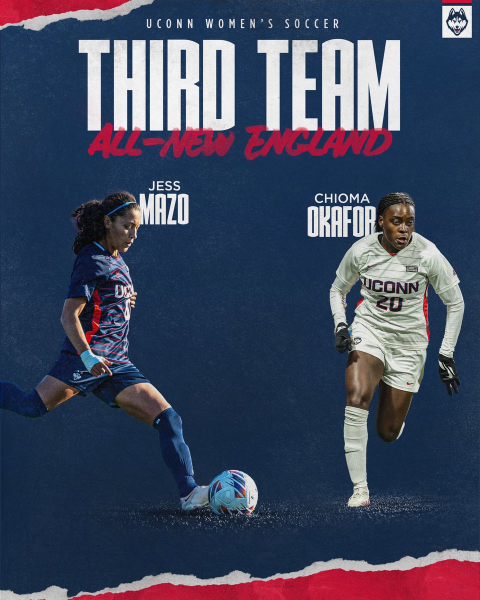 UConnWSOC's tweet photo. All-New England honors for Lucy, Mazo and Chi ‼️ https://t.co/3HBoCOJkmx