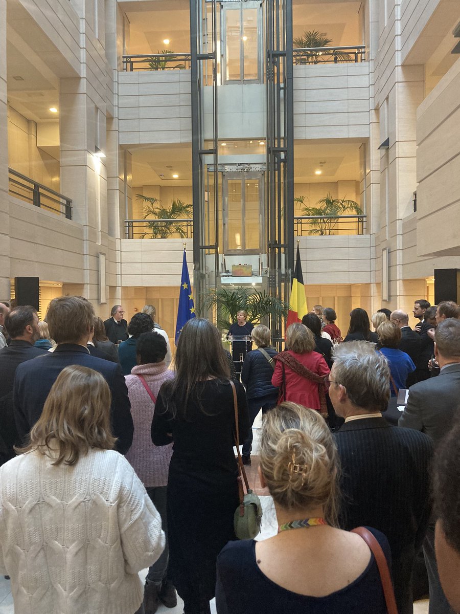 AliceKabongo's tweet image. Ontmoeting met nieuwe minister ontwikkelingssamenwerking @carogennez 🇧🇪 #readyfor2023 #humanitarianaction