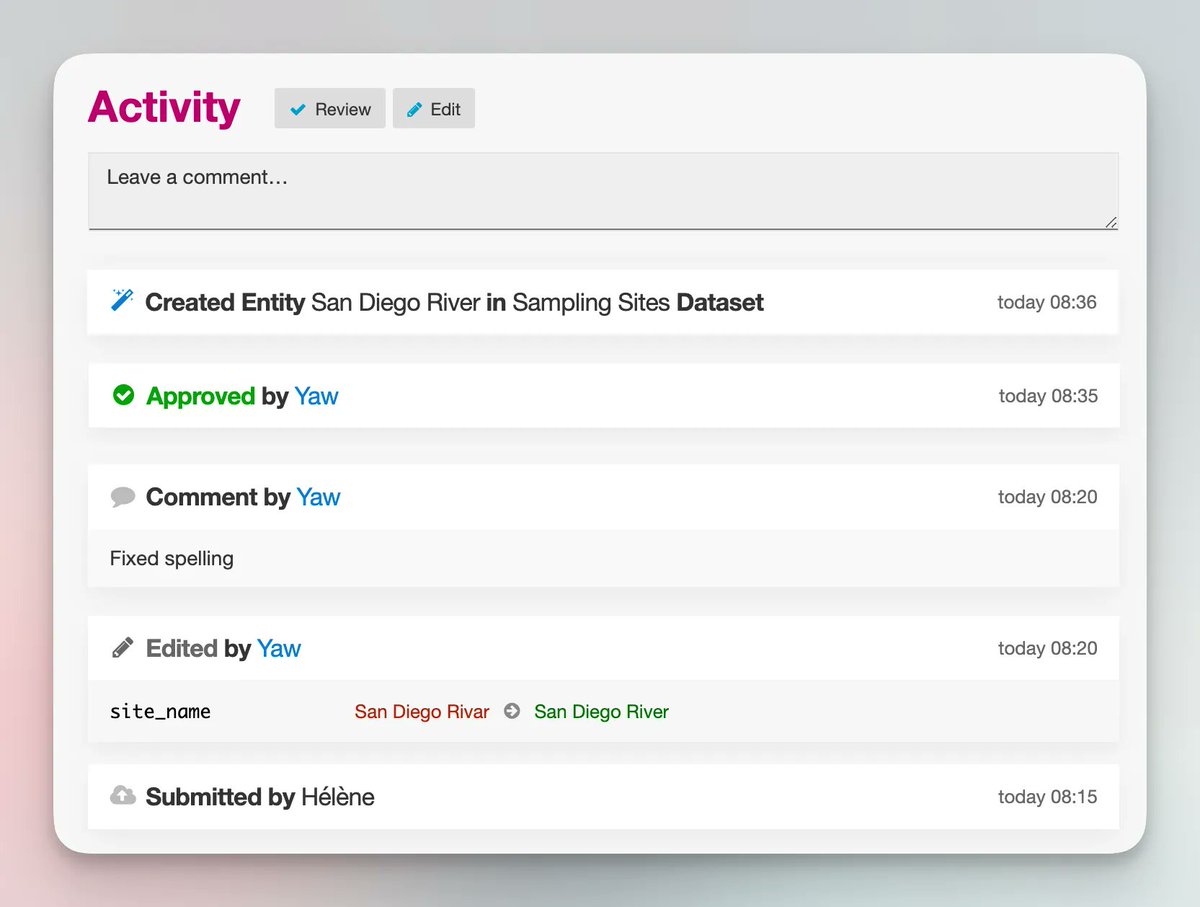 Exciting news for ODK users! Central can now send submitted data back to your devices for use in other forms. It's perfect for registration/follow-up workflows. Give our Entities preview a try at docs.getodk.org/central-datase… and let us know what you think!