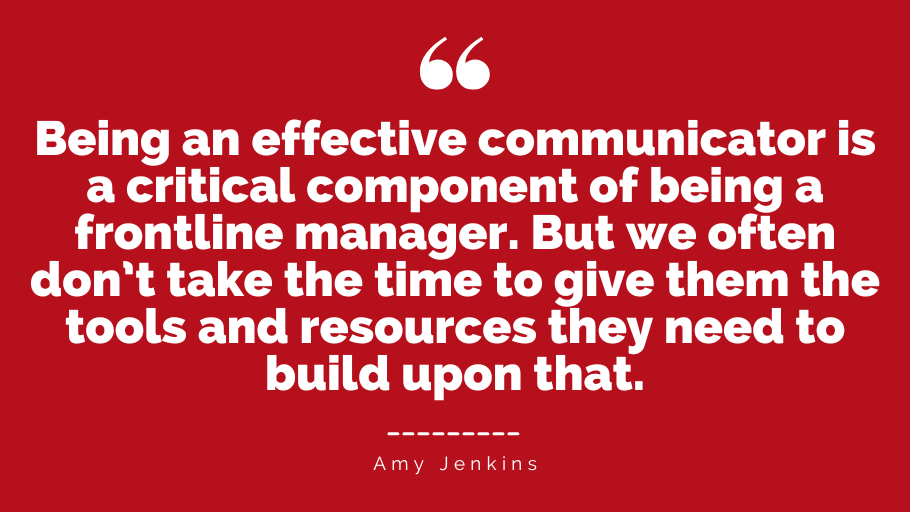 APPriseMobile's tweet photo. Our number one recommendation for improving #internalcomms this year is to focus on your people managers.
Frontline managers are so critical to the success of our businesses. We have to invest in their training & development!
#WednesdayWisdom #FrontlineManagers #ManagerComms https://t.co/uSm9P9E10c