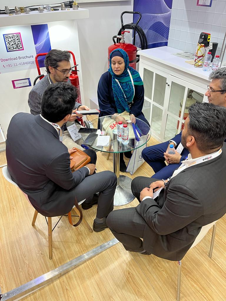 CeasefireIndia's tweet photo. π£ Day 2 kick started @IntersecExpo 2023!
After an overwhelming response on Day 1, we are beyond excited to greet our guests today.
Don't miss this chance and visit our stand at Dubai World Trade Center, Stand No. 4H21
#intersec #intersecduai #intersec2023 #firecontrols https://t.co/CkbjsTD047