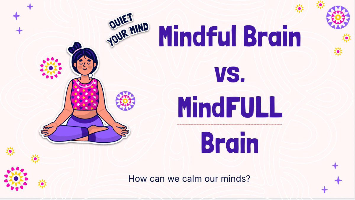 MyahBirrell's tweet photo. Today in Grade 4/5 we deepened our discussion on mindfulness and the ways that we can acknowledge the difference between a mindFULL or mindful brain. When we encourage learners to be in the drivers seat of their emotions and feelings, they feel empowered ✨ https://t.co/I3JfAOlGTd