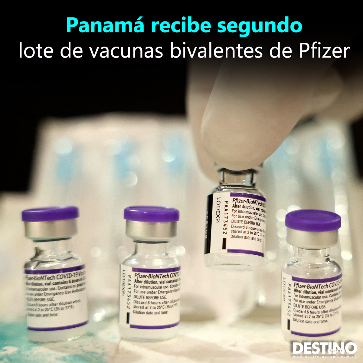 💉 Un segundo lote con 72 mil dosis de la #vacuna bivalente, de la casa #Pfizer, llegaron al país para continuar con la vacunación que desarrolla la Operación #Panavac19

🌐 destinopanama.com.pa/2023/01/18/pan…

#Panama #DestinoPanama #NoticiasPanama #PanamaNoticias #noticias #news
