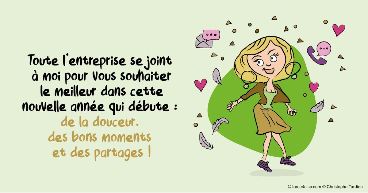 Force4DISC's tweet photo. Chaque membre de l’équipe Force4DISC tient à vous présenter ses vœux pour 2023 !

RdV sur https://t.co/4iiytG0Wch pour découvrir votre profil #DISC ! https://t.co/0pqXr94r4n