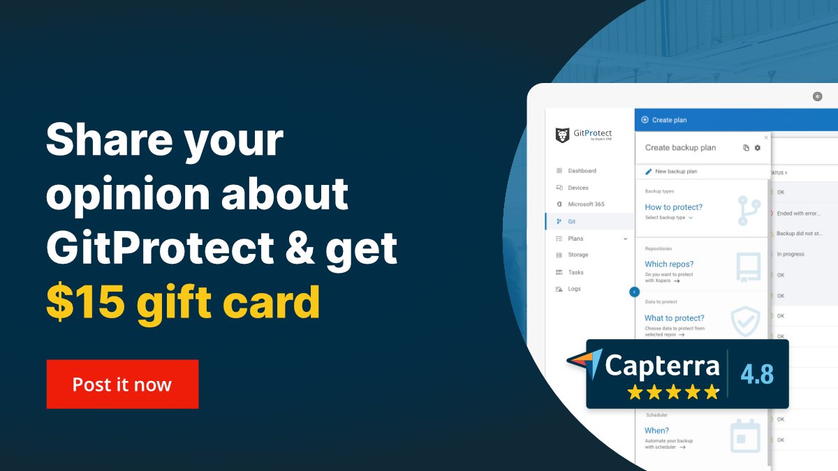 GitProtect.io tweet media