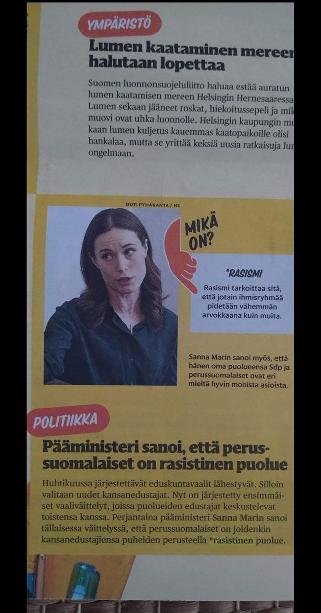 PiaKopra's tweet photo. HS alitti itsensä - jälleen. Nyt pestään lasten aivoja oikein urakalla. Kaksi sanaa: perukaa tilaus. https://t.co/KGrWTk7Bu0