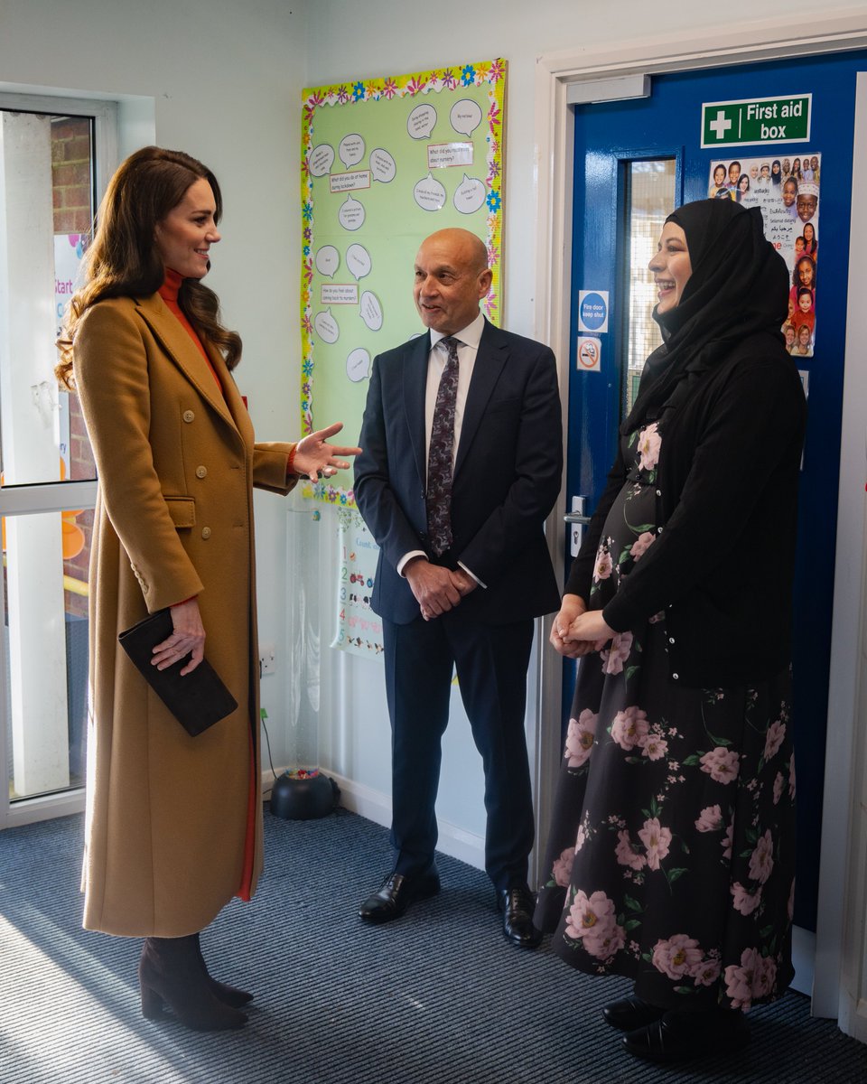 EYAlliance's tweet photo. During the visit, The Princess had the opportunity to speak to educators and children, as well as parents and carers, about the pivotal role of early education in shaping children’s learning, development and life chances (2/2) @KensingtonRoyal #WeAreEducators https://t.co/4qEL6709Jl
