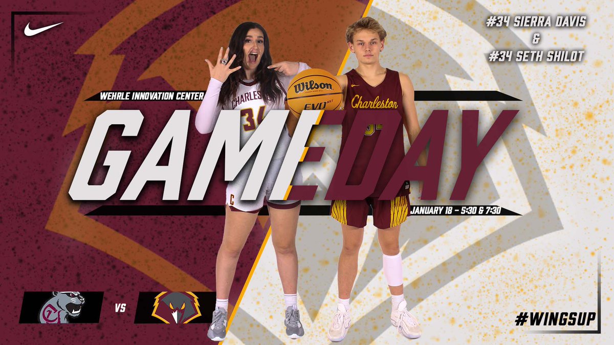 ucwv_athletics's tweet photo. 🏀BB: What’s better than one Charleston basketball game?

TWO CHARLESTON BASKETBALL GAMES 😏

🆚 Concord University 
⌚️ 5:30 &amp; 7:30 
📍 Charleston, WV
📺 https://t.co/fKnNjZWWkm
📊 https://t.co/wAk0ccAASf

#WingsUp https://t.co/AU3ykgsxuG