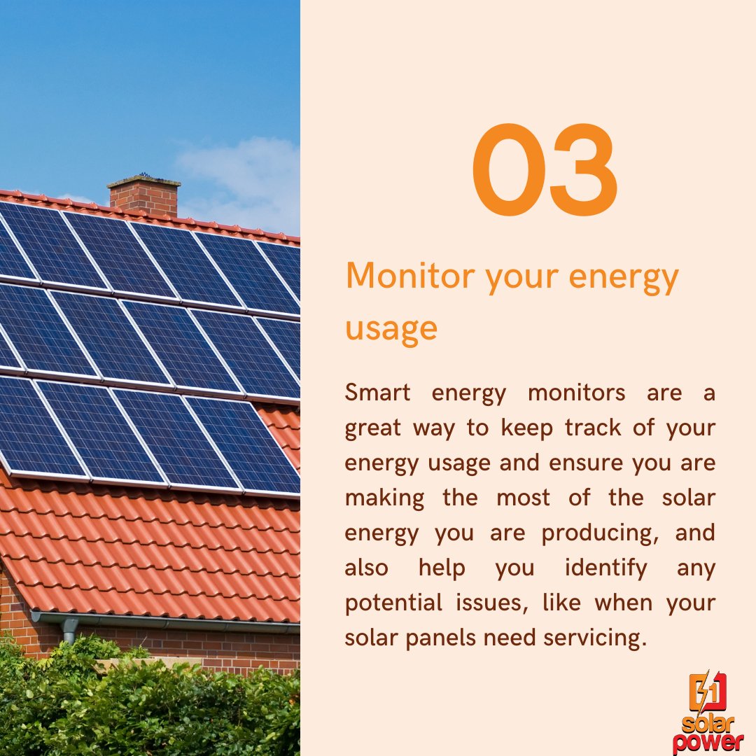 SolarPowerOne1's tweet photo. 3 tips from us! 🌞 #solarpanels #solarenergy #solar #solarindustry #solarpower #gogreen #environment https://t.co/GbwjKAwai3