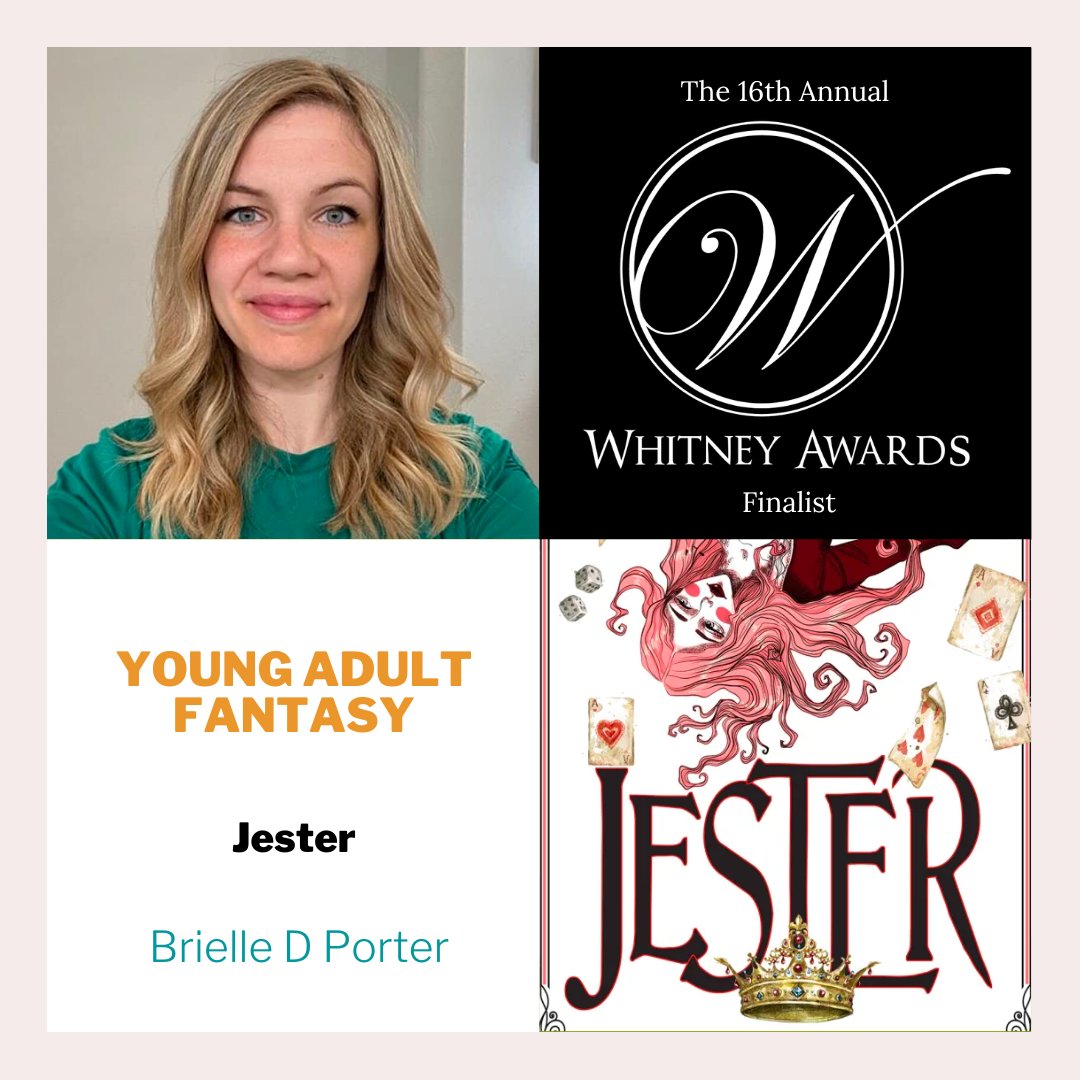 We're excited to announce that Brielle D Porter is a finalist of the 16th annual Whitney Awards in the Young Adult Fantasy category. Congratulations!