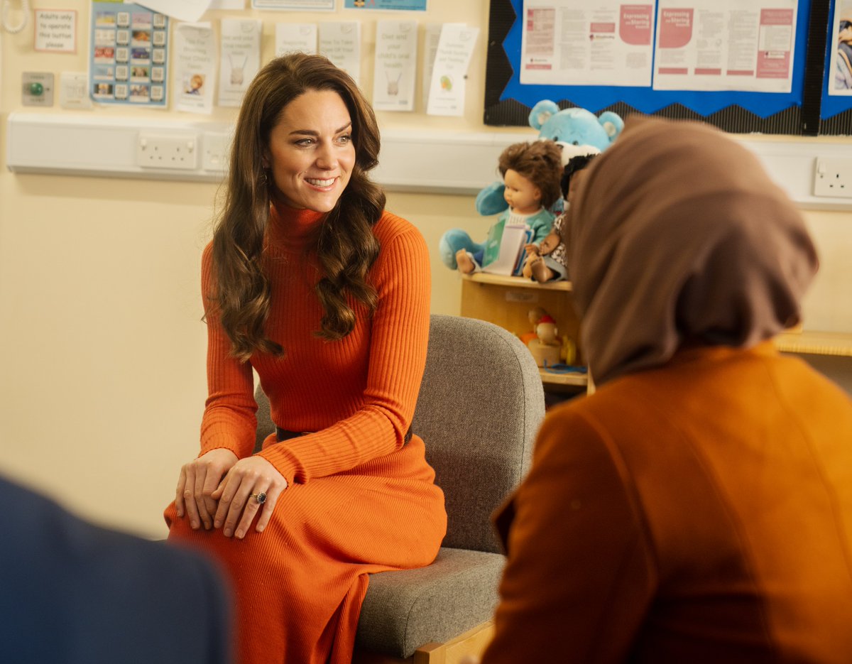 EYAlliance's tweet photo. We were absolutely delighted to welcome The Princess of Wales to Foxcubs Nursery, an outstanding-rated Alliance setting in Luton, this morning as part of her ongoing work to raise awareness of the importance of the early years (1/2) @KensingtonRoyal #WeAreEducators https://t.co/hccRCFseCo