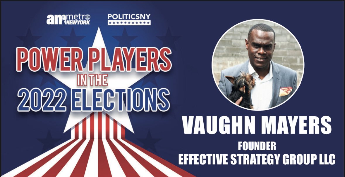 Mayers_tV's tweet photo. Thank you @PoliticsNYnews @amnewyork for the acknowledgment and the honor to join this list of stellar political minds! Not sure who nominated me for this but TY🙏🏿💙#humbled #politicsnypp https://t.co/UmgsCN77jm https://t.co/4D3gjzXvEI
