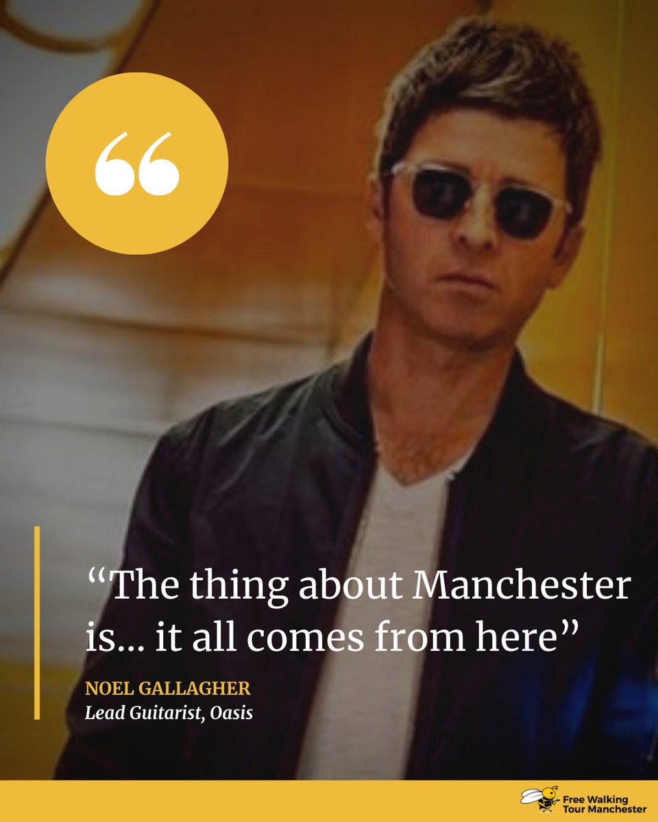 “The thing about Manchester is… it all comes from here” – Noel Gallagher

#walkingtourmanchester #prideofmanchester #manchesterlove #visitmanchester #thisismanchester #manchestergram #noelgallagher
