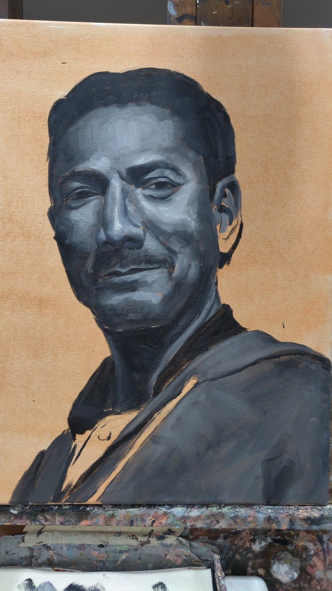 SofaArts's tweet photo. Here's another oil piece I'm working on! https://t.co/ozEdeALdey
