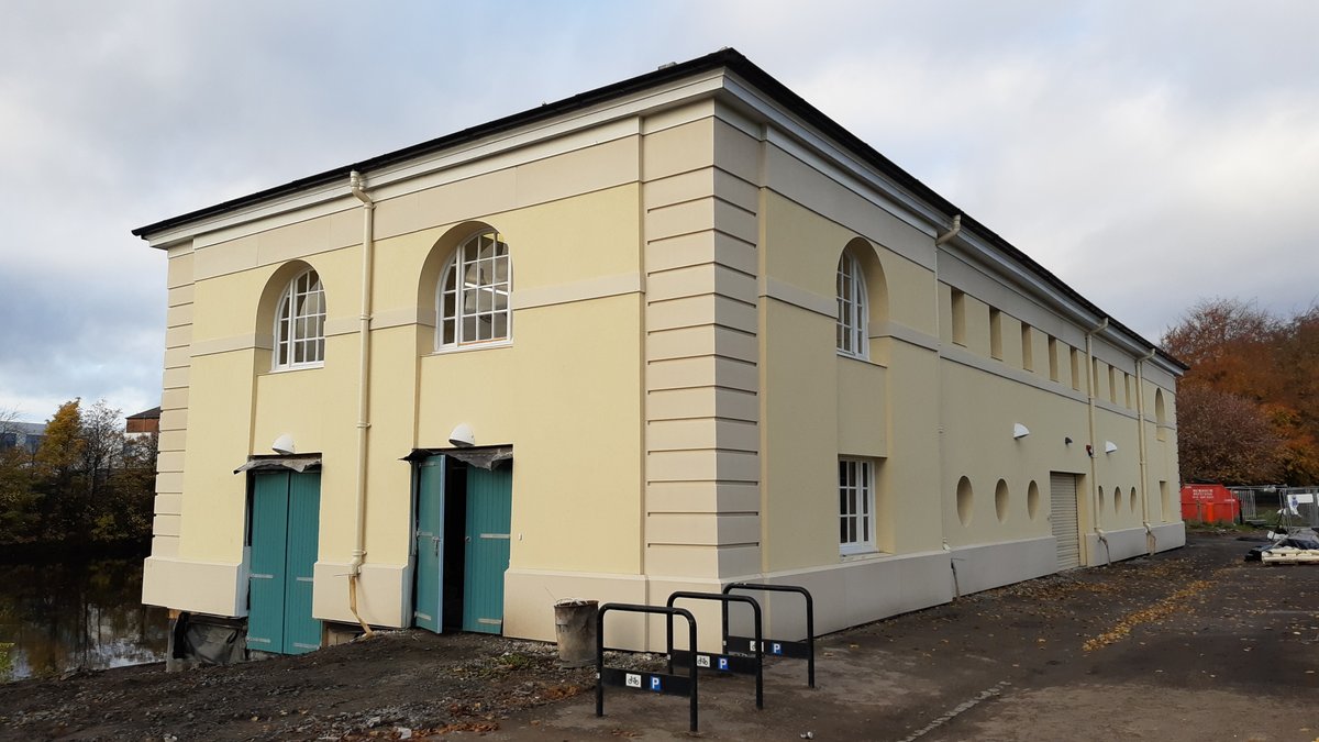 BuildLiteUK's tweet photo. We loved working on the restoration of the Glasgow West Boathouse last year. The Glasgow Building Preservation Trust is working with volunteers from two rowing clubs on the rejuvenation. 

The transformation is great and it was amazing to be part of this important project. https://t.co/jmEFKkhyec