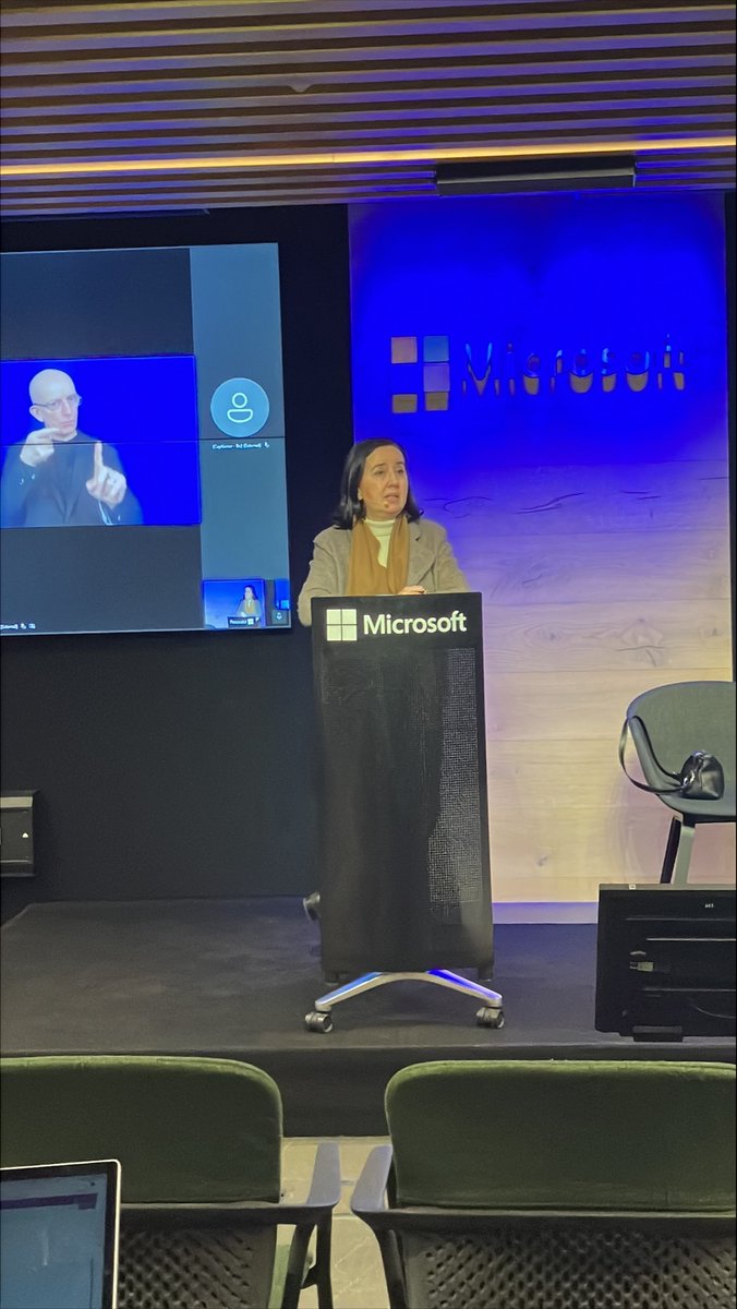 EASPD_Brussels's tweet image. &quot;Accessibility serves a purpose, it is not an end in itself, it has to go hand in hand with assistive technology&quot; says Inmaculada Placencia from the @EU_Commission at the #Accessibilitech conference.