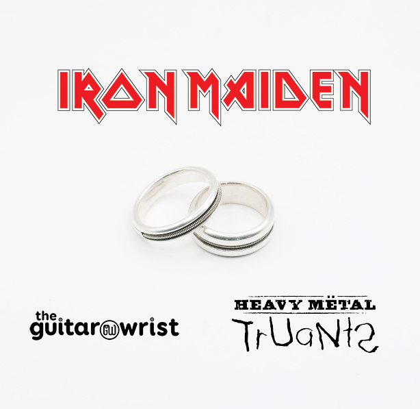 Maiden have teamed up with @the_guitarwrist to reduce the amount of strings metal ending in landfill, whilst raising money for @hmtruants and giving you the chance to own an amazing piece of memorabilia from strings that have been played by the band! theguitarwrist.co.uk/iron-maiden