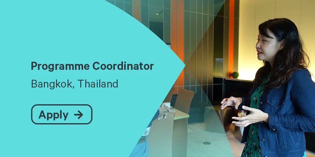 SEIresearch's tweet photo. 📢 #JobAlert | Programme Coordinator (Bangkok, Thailand)

We are recruiting an early career individual with experience in managing research projects to join our Urban and Policy research clusters at @SEI_Asia.

🗓️ 12 February
🔗 https://t.co/ujF6ZtzqY7

Apply now! https://t.co/zjPeWrfeSU