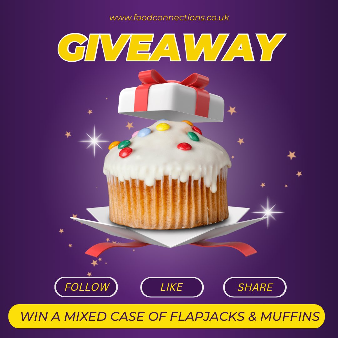 flapjackheaven's tweet photo. Head over to our Instagram &amp; Facebook pages for a chance to win some of our tasty products! 

#giveaway #competition #flapjacks #muffins #winners https://t.co/csXLsVjK7F