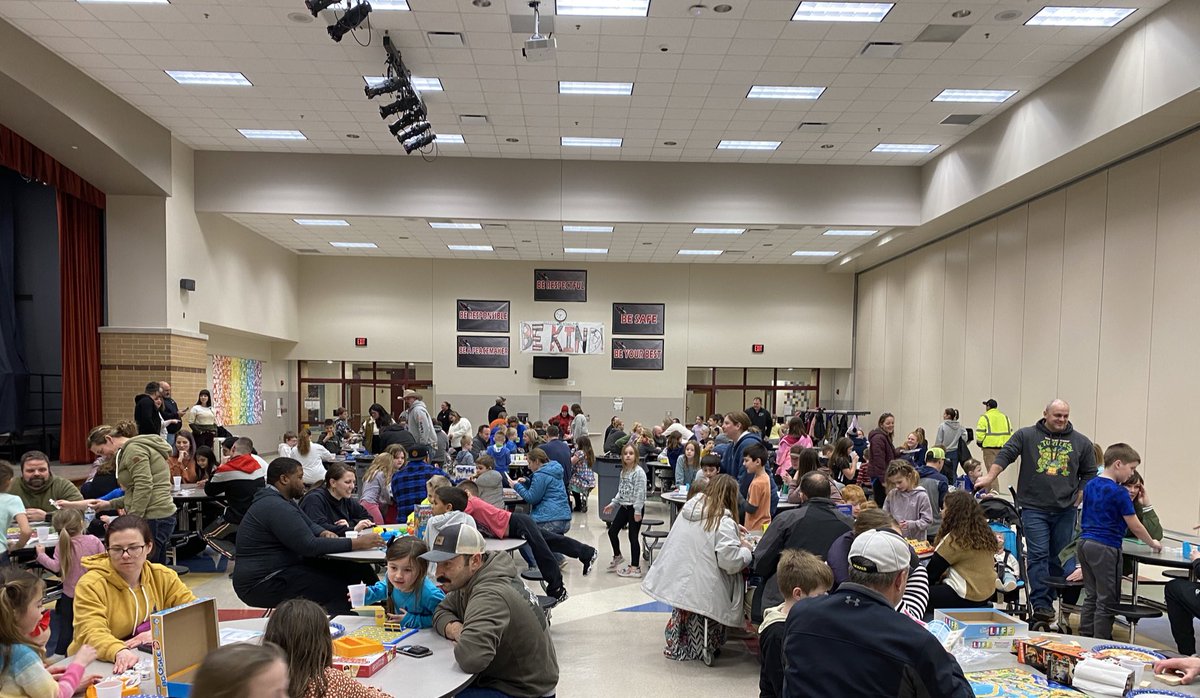 SCS Superintendent (@scssuper) on Twitter photo What an outstanding crowd for our K-2 game night. Thank you Mrs. Lents, Mrs. Roberts, Mrs. Hoffman and all the teachers for putting on such a tremendous event. Looking forward to the next one in February. Go Blackhawks!!!
<a href="/Sheridan_Elem/">Sheridan Elementary</a> <a href="/SheridanSchool1/">SheridanSchools</a> What an outstanding crowd for our K-2 game night. Thank you Mrs. Lents, Mrs. Roberts, Mrs. Hoffman and all the teachers for putting on such a tremendous event. Looking forward to the next one in February. Go Blackhawks!!!
<a href="/Sheridan_Elem/">Sheridan Elementary</a> <a href="/SheridanSchool1/">SheridanSchools</a>