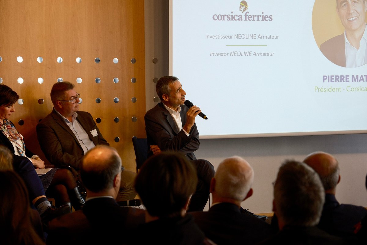 "En tant qu’armateurs responsables, nous nous devons d’accompagner la #transition énergétique en soutenant ces solutions d’avenir, véritables laboratoires de la propulsion du #transportmaritime de demain."

👤 Pierre MATTEI, Président de Corsica Ferries