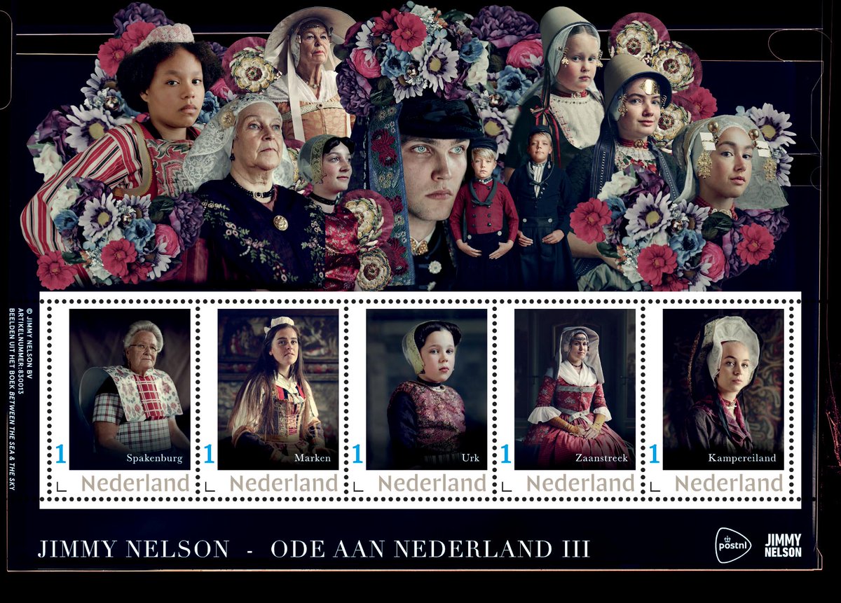 Jimmy_P_Nelson's tweet photo. Nederlanders in klederdracht op nieuwe serie postzegels van PostNL https://t.co/DjciQFHjV8 via @NUnl https://t.co/lAhEo9dHM6