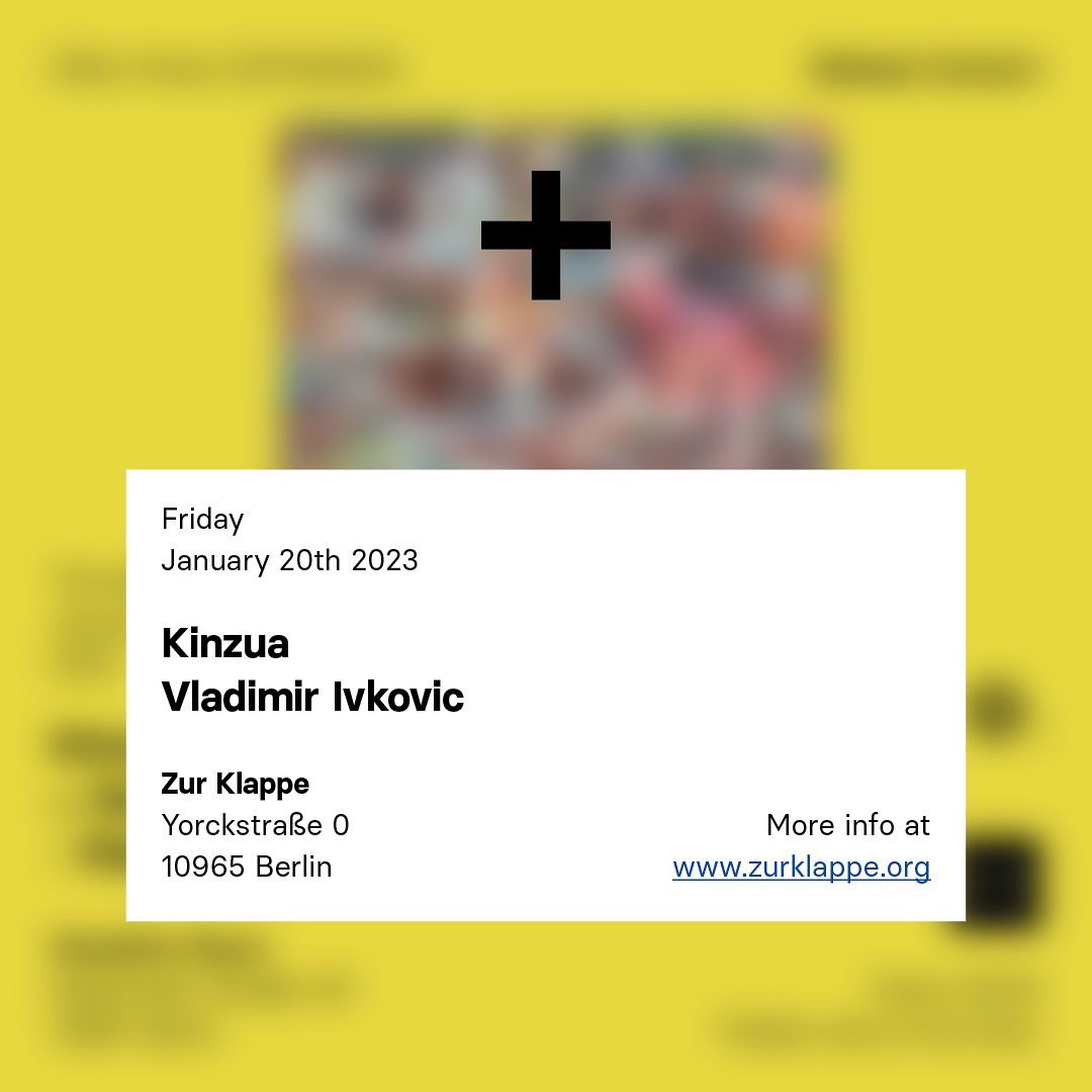 This week in Berlin celebrating Kinzua debut album “None of the Above”. 2x12” advance copies available. 19.1. Morphine Records Raum 🧿 20.1. Zur Klappe. Music by Kinzua & @V_I_011 preorder: bit.ly/kinzuabc