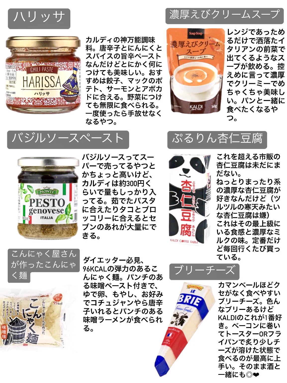カルディ行ったらこれを買え！おすすめ食品12選！