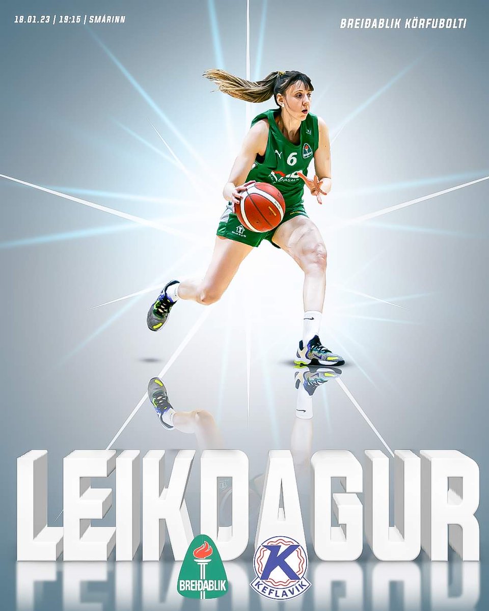 💚L E I K D A G U R💚

🏀Breiðablik - <a href="/KeflavikKarfa/">Keflavík Karfan</a>  
🍀Smárinn
📆Miðvikudagur 18/1
🕑Klukkan 19:15

📷 <a href="/hhalldors/">Kökuskrímslið</a>

#EITTFYRIRKLÚBBINN #BLIKAR #BLIX #korfubolti #subwaydeildin